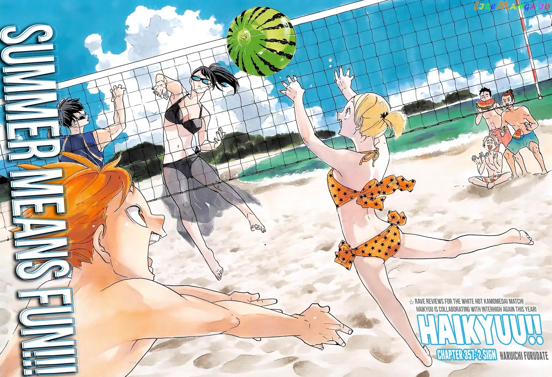 Haikyuu!!, Chapter 357 image 01